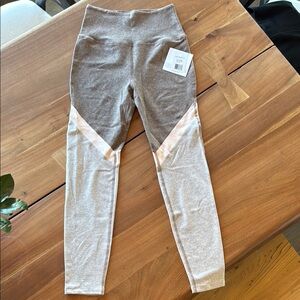 Women’s Beyond Yoga pants, size Medium - Gray and Pink